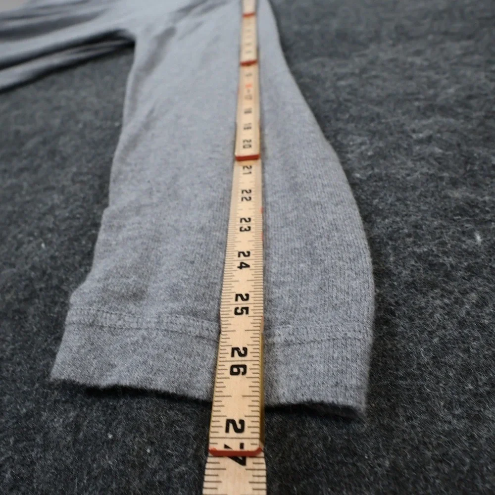 Eddie Bauer V-Neck‎ Sweater Mens XL Gray Excellent Classic Knit